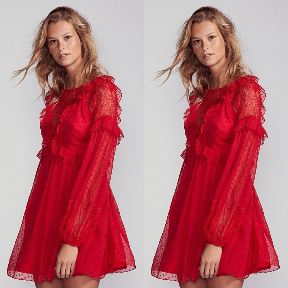 Free People Dottie Mini Dress